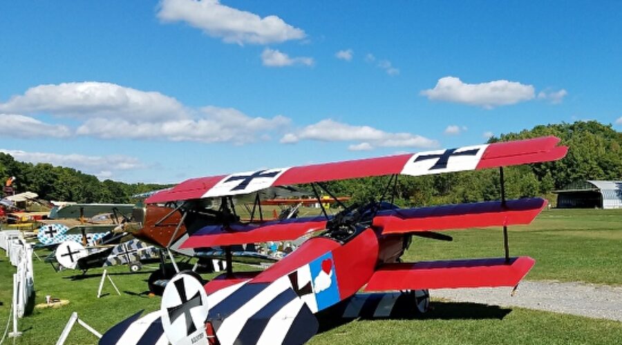 Flying in a Biplane