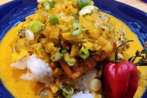 Coconut Curry Salmon